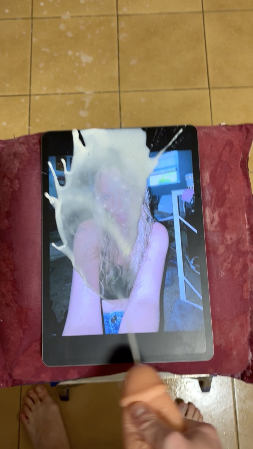 Hot blonde girl cum splash (fake cock) (request) #DsjtkcCC